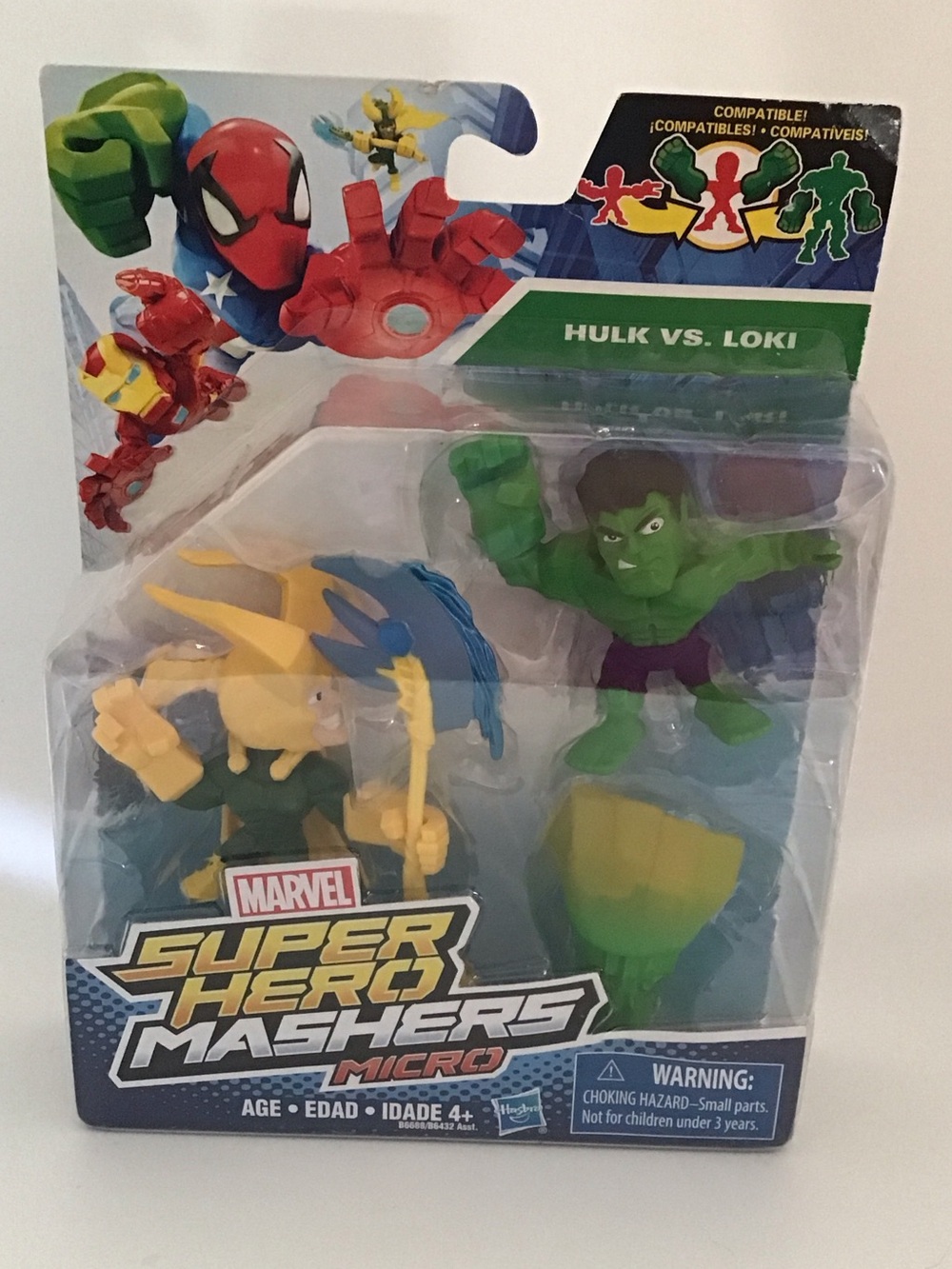 Super Hero Mashers Micro - Hulk vs Loki